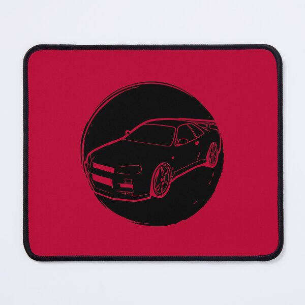 Item preview, Black Sun nissan skyline r34 GTR JDM Drift tokyo petrol head japan nippon car badge designed and sold by angelpardo.