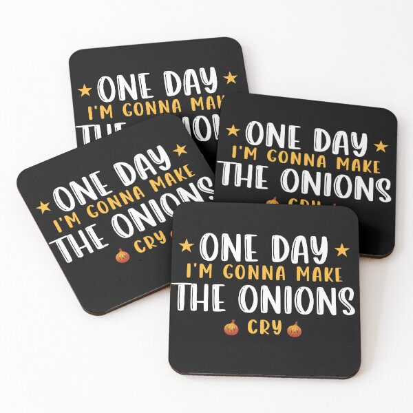 Item preview, one day i'm gonna make the onions cry - cute gift t-shirt designed and sold by TheOneStyleBro.