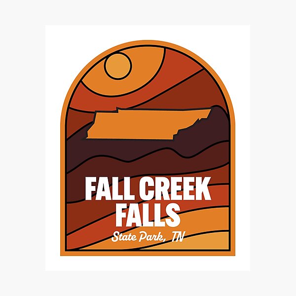 Item preview, Fall Creek Falls State Park Tennessee designed and sold by HalpinDesign.