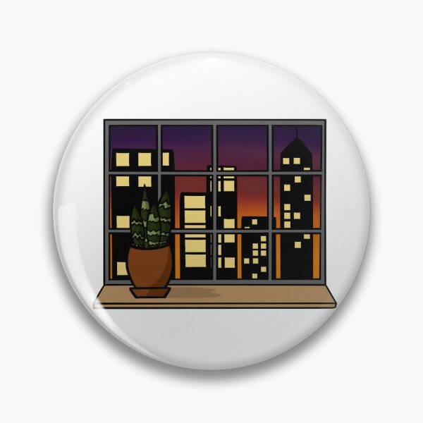 Item preview, Cityscape Window designed and sold by honeybeepaper.