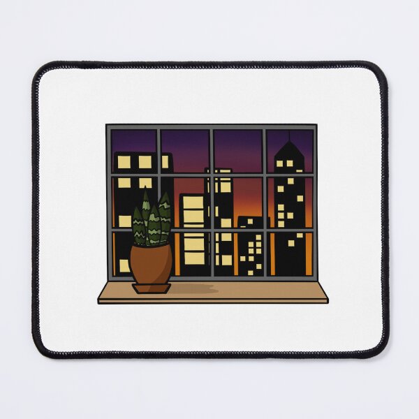 Item preview, Cityscape Window designed and sold by honeybeepaper.