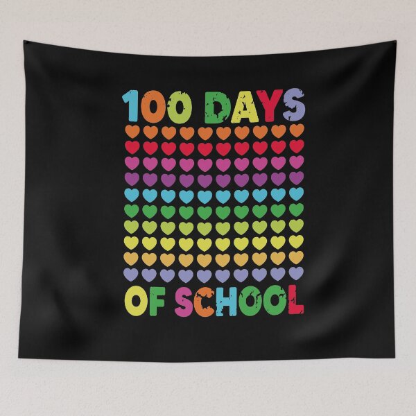 Item preview, Heart Love 100 Days Of School  designed and sold by Heddar Badreddine.