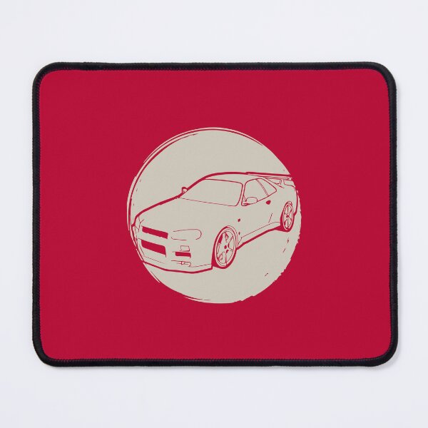 Item preview, gray Sun Nissan GTR Skyline JDM Drift tokyo petrol head japan nippon car badge designed and sold by angelpardo.