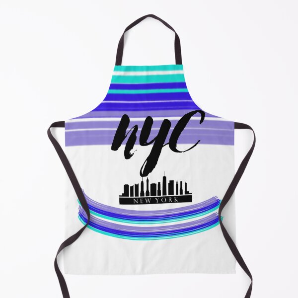 Item preview, NYC IN BLUE WITH NEW YORL SKYLINE designed and sold by DoloresAlaire.