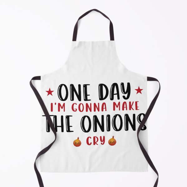 Item preview, one day i'm gonna make the onions cry - cute gift t-shirt designed and sold by TheOneStyleBro.