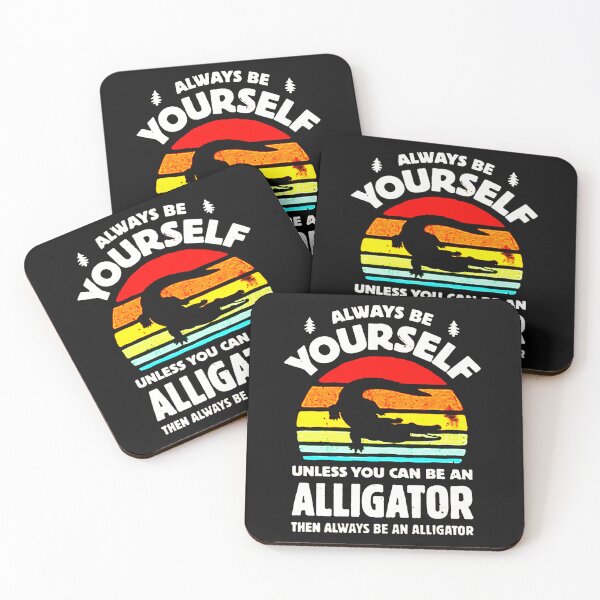 Item preview, Always Be Yourself Alligator Sunset designed and sold by febyriana.