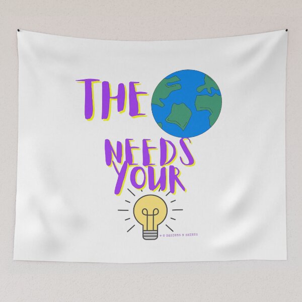 Item preview, The World Needs Your Light designed and sold by ODesignsNShirts.