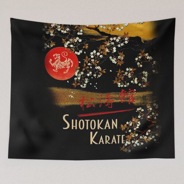 Item preview, Shotokan Karate Cherry Tree Art Martial Arts Budo Design designed and sold by Zanshin-Art.