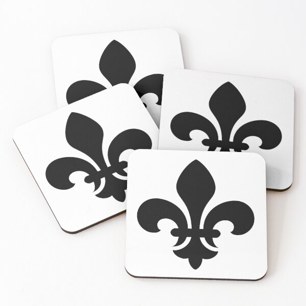 Item preview, Black Fleur-de-Lys symbol designed and sold by effervescence.