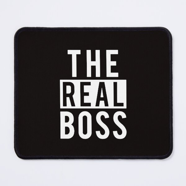 Item preview, The Real Boss White His & Hers Couple Designs 1/2 designed and sold by WearWolfDesigns.