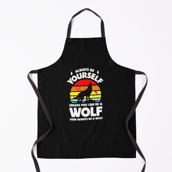 Item preview, Always Be Yourself Wolf Sunset designed and sold by febyriana.