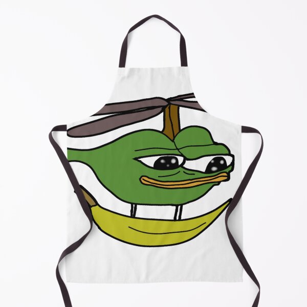 Item preview, Helicopter Banana Pepe designed and sold by TheMemesLord.