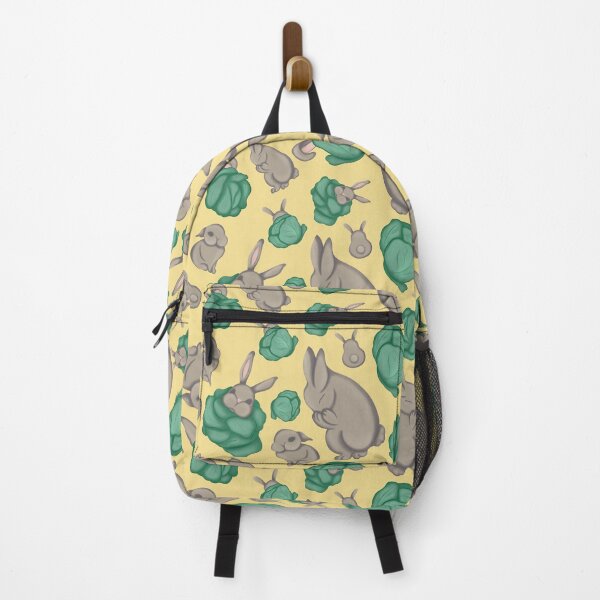 Item preview, Rabbit and cabbage on yellow background  designed and sold by Deviarty.