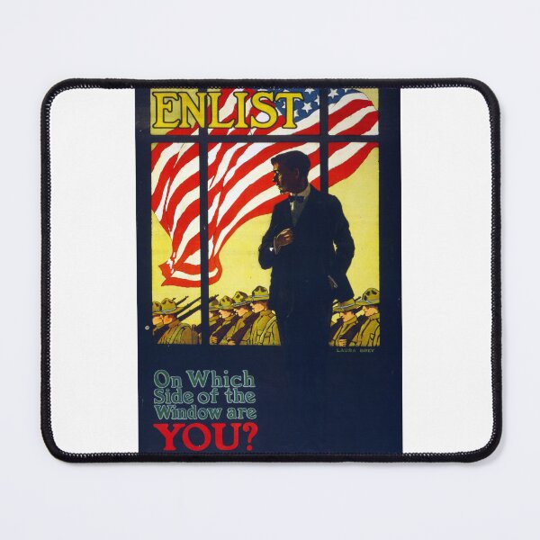 Item preview, Enlist - Which side of the window are you? designed and sold by vintagerepros.