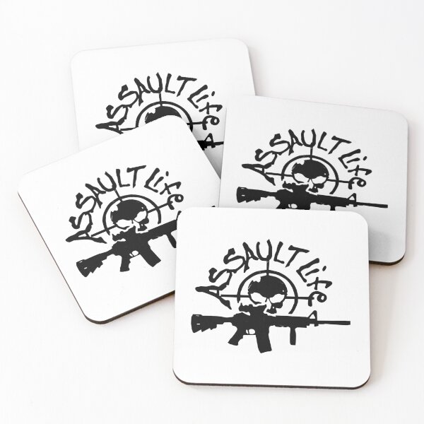 Item preview, Assault Life Skull AR Rifle Control Pro Gun Control Protect designed and sold by febyriana.