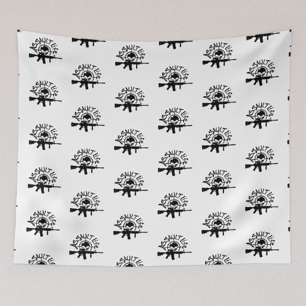Item preview, Assault Life Skull AR Rifle Control Pro Gun Control Protect designed and sold by febyriana.