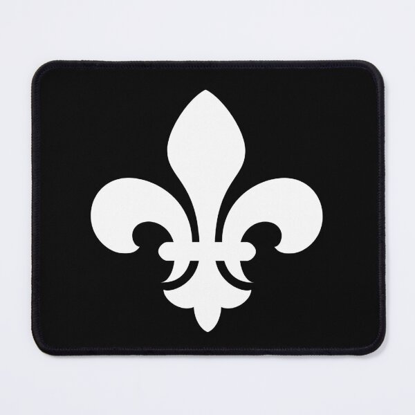 Item preview, White Fleur-de-Lys symbol designed and sold by effervescence.
