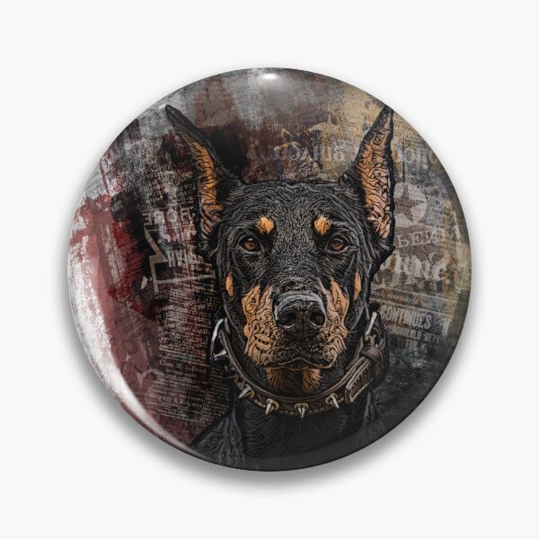 Item preview, dobermann portrait  designed and sold by ranker666.