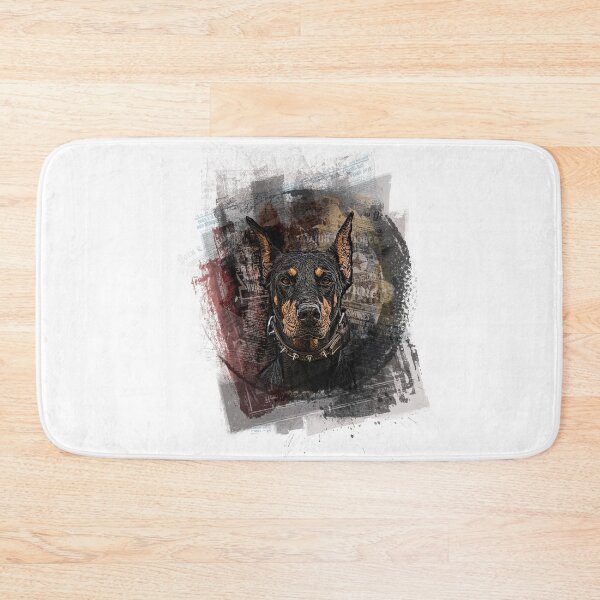 Item preview, dobermann portrait  designed and sold by ranker666.