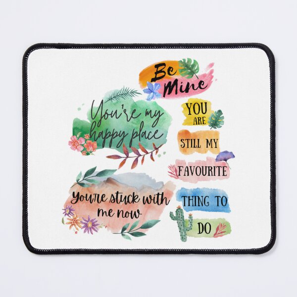 Item preview, Cute Valentine Day Romantic Quotes Aesthetic designed and sold by NishiiAgrawal.