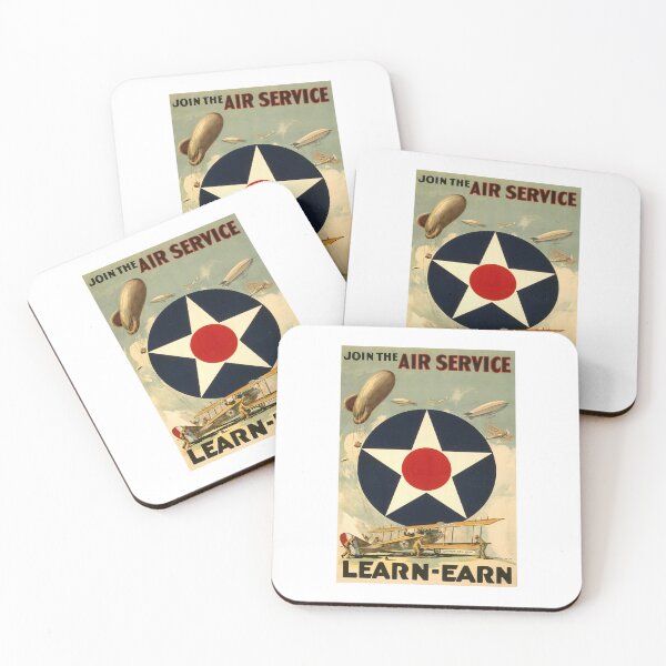 Item preview, Join The Air Service designed and sold by vintagerepros.