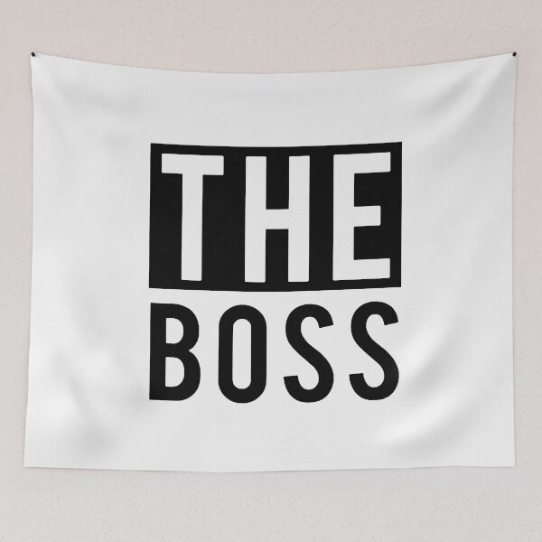 Item preview, The Boss Black His & Hers Couple Designs 2/2 designed and sold by WearWolfDesigns.