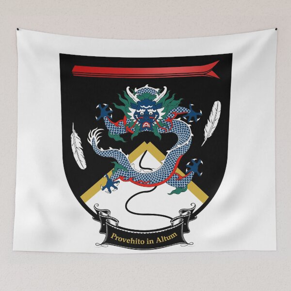 Artikelvorschau, Skifahrer-Heraldik-Schild entworfen und verkauft von dscottlarson.