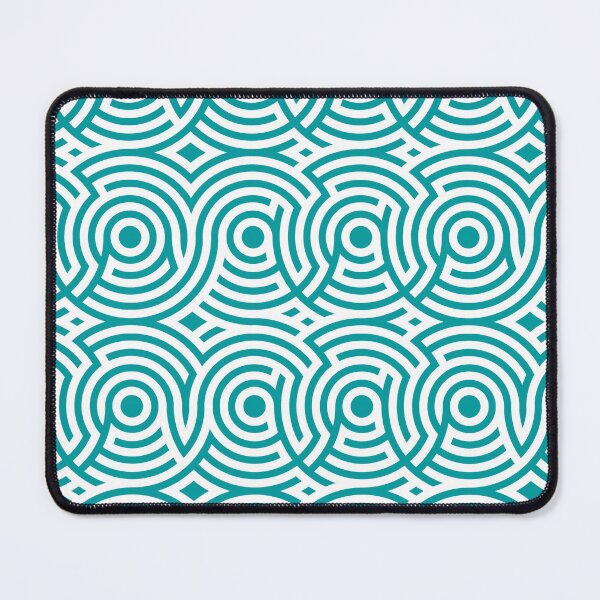 Item preview, Blue circle pattern designed and sold by BrigitteCooper.