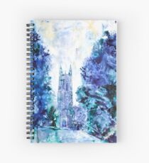 Duke Chapel- Duke University Spiral Notebook