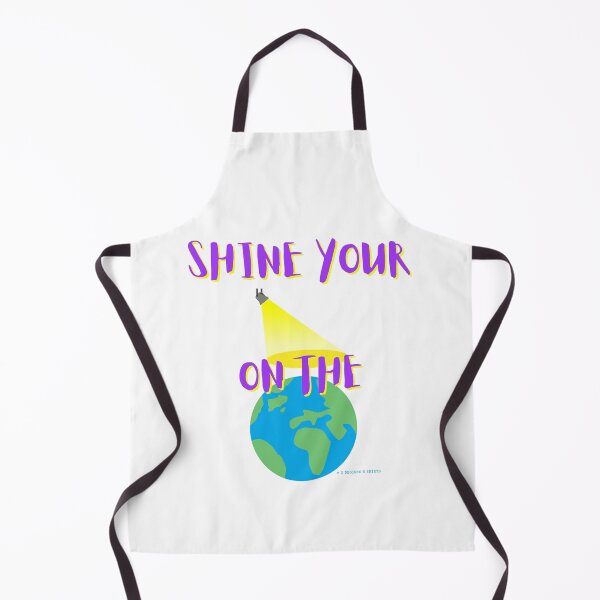 Item preview, Shine Your Light On The World designed and sold by ODesignsNShirts.