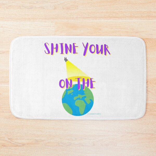 Item preview, Shine Your Light On The World designed and sold by ODesignsNShirts.