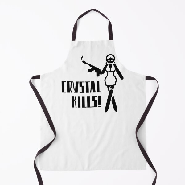 Item preview, Crystal Kills! (Anti Drug Campaign / Black) designed and sold by Roderix.
