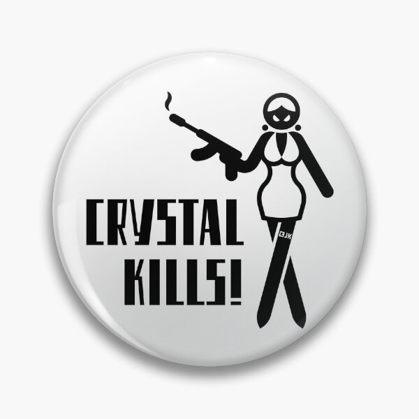 Artikelvorschau, Crystal Kills! (Anti Drogen Kampagne / Black) entworfen und verkauft von Roderix.