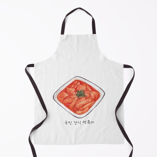 Item preview, Korean Food 떡볶이 Tteokbokki Ddokbokki, Korean Spicy Rice Cake Dish designed and sold by OakTreeDesign.