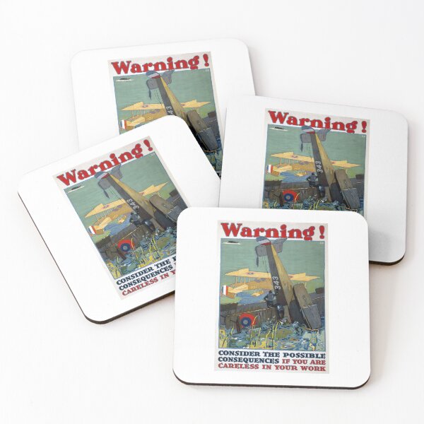 Item preview, Warning - Consider The Consequences designed and sold by vintagerepros.
