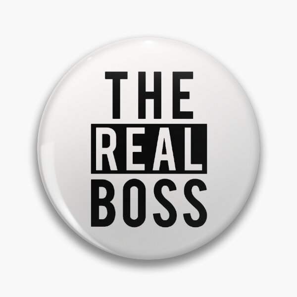 Item preview, The Real Boss Black His & Hers Couple Designs 1/2 designed and sold by WearWolfDesigns.