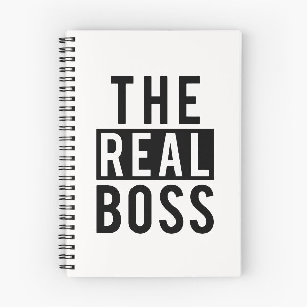 Item preview, The Real Boss Black His & Hers Couple Designs 1/2 designed and sold by WearWolfDesigns.