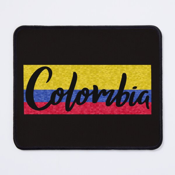 Item preview, Colombia Flag Pixel Lettering designed and sold by Timcito.