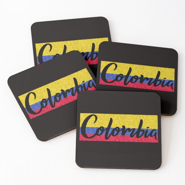 Item preview, Colombia Flag Pixel Lettering designed and sold by Timcito.