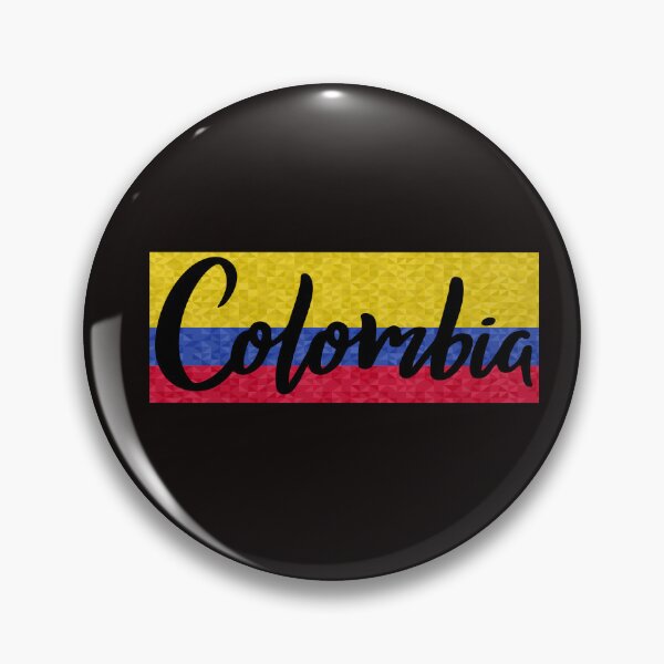 Item preview, Colombia Flag Pixel Lettering designed and sold by Timcito.