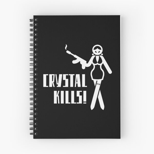 Item preview, Crystal Kills! (Anti Drug Campaign / White) designed and sold by Roderix.
