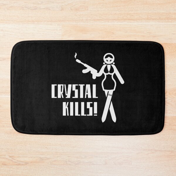 Item preview, Crystal Kills! (Anti Drug Campaign / White) designed and sold by Roderix.