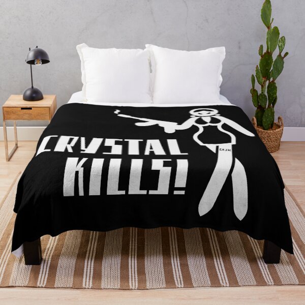 Item preview, Crystal Kills! (Anti Drug Campaign / White) designed and sold by Roderix.