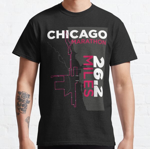 Chicago 26.2 Marathon Running Sprinting Cardio' Men's T-Shirt