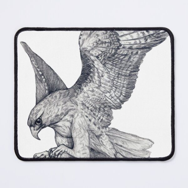 Item preview, Flying Hawk Drawing designed and sold by Lakshya20031.