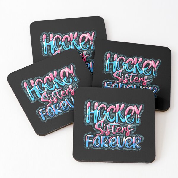 Item preview, Hockey Sisters Forever Lettering Design designed and sold by Kalli-design.