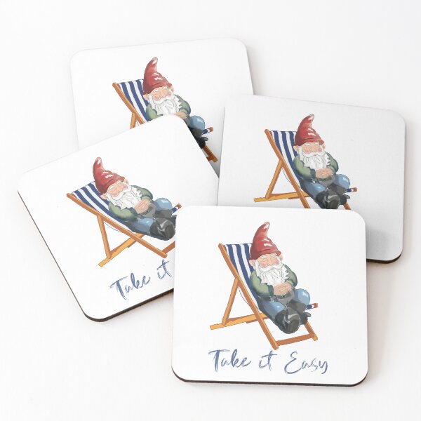 Item preview, Take it Easy Gnome  designed and sold by Leatextileart.