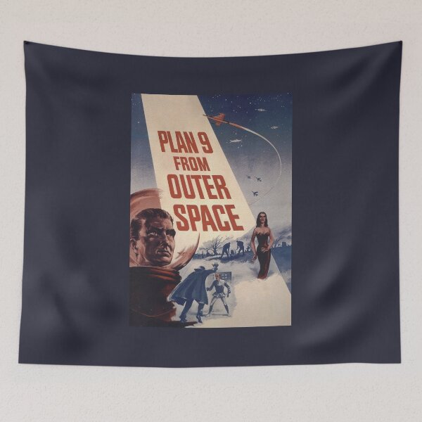 Item preview, Plan 9 from Outer Space by Ed Wood Movie Poster designed and sold by EinsamerBaum.