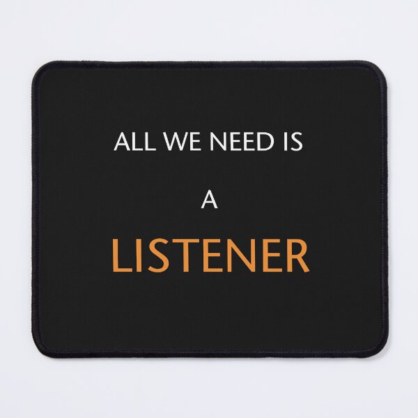 Item preview, all we need is a listener designed and sold by Crystakim.
