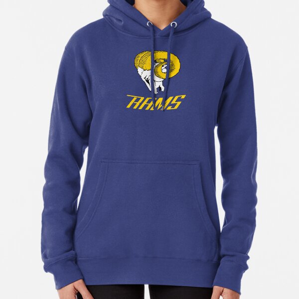 Los Angeles Rams - Vintage 1948 Ram Head (Full Color) - Los Angeles Rams -  Long Sleeve T-Shirt